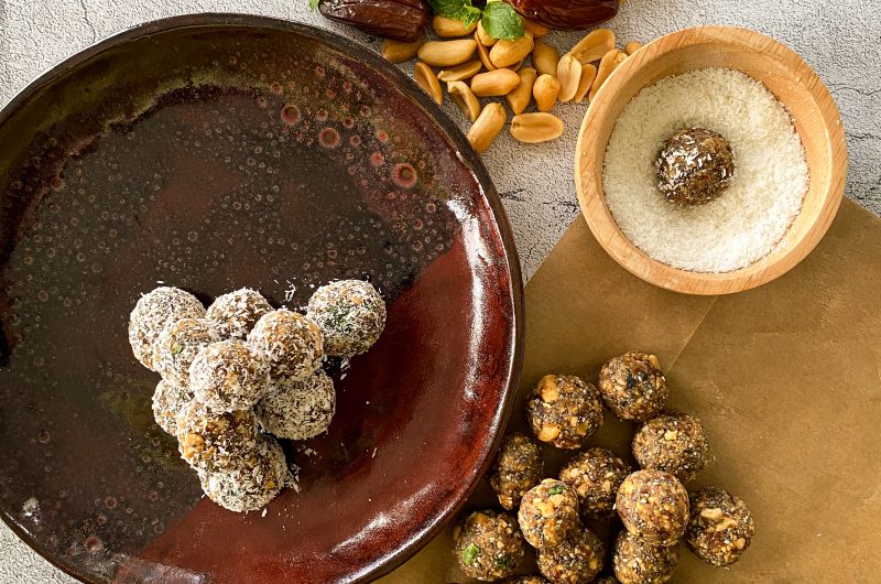 Energy balls à la cacahuète