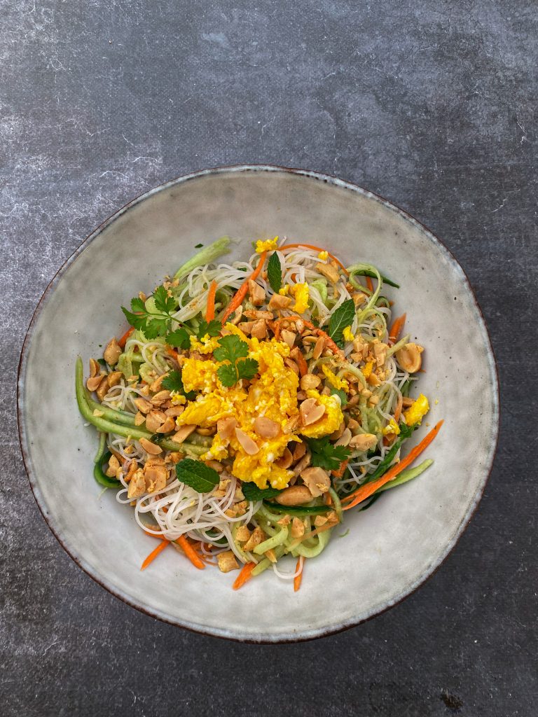 Salade de nouilles façon thaï