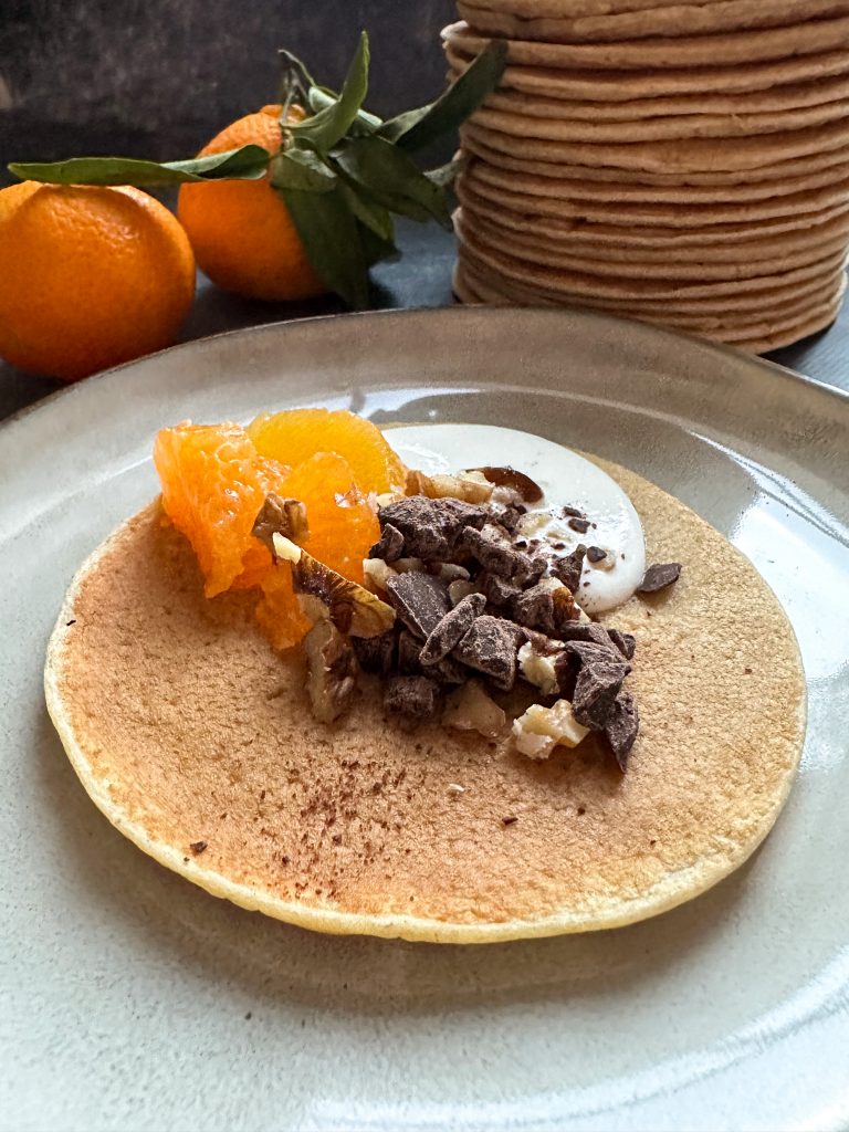 Pancakes aux agrumes