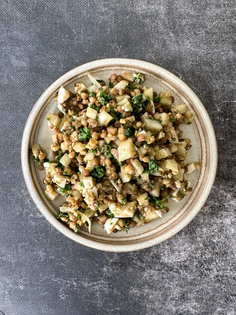 Salade de lentilles