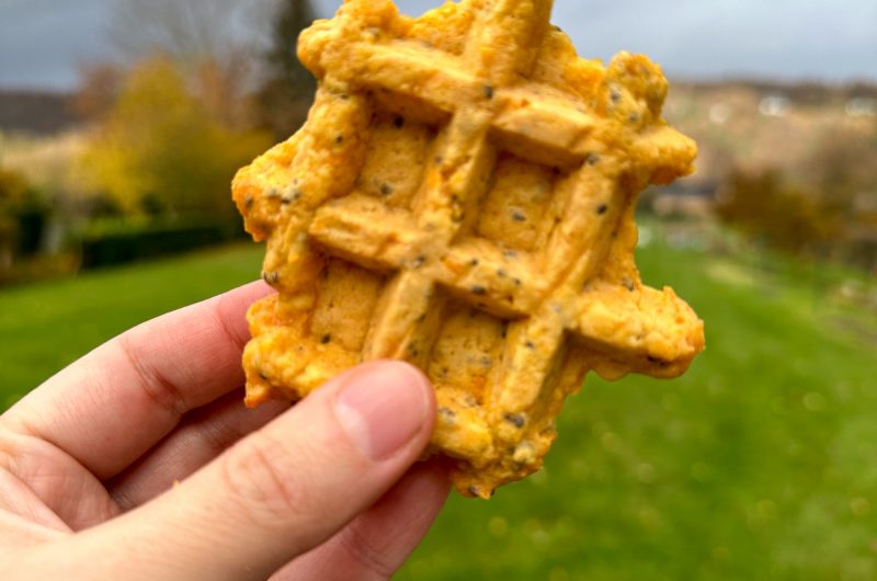 Gaufres à la patate douce